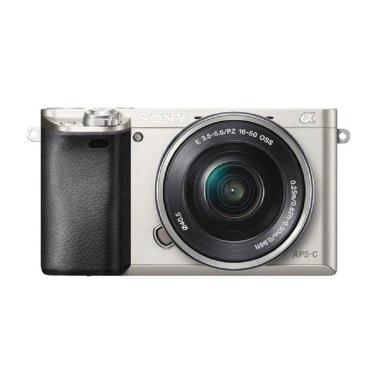 SONY Alpha A6000 Kit 16-50mm Kamera Mirrorless - Silver