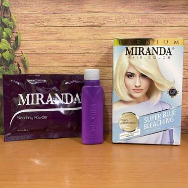 Miranda Hair Color Super Blue Bleaching / Bleaching --