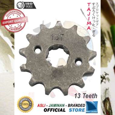 Gigi Tarik 428-13T HONDA Tiger Revo 428 Series Gir Depan - Front Sprocket Gear TAJIMA