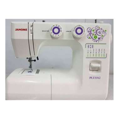 Janome PLt3312 Mesin jahit Portable - Putih