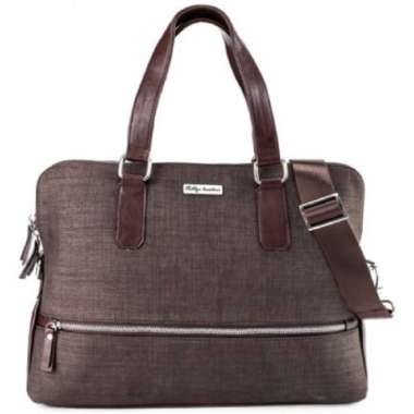 Phillipe Jourdan Nathan Tas Selempang Pria Coklat (Canvas)