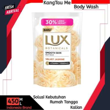 Promo Harga LUX Botanicals Body Wash Velvet Jasmine 450 ml - Blibli