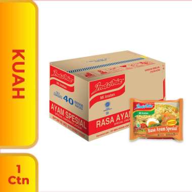 1 Dus isi 40 Pcs - Indomie Kuah Ayam Spesial
