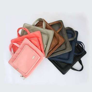 SOFTCASE LAPTOP DOUBLE 14 INCH RUMAH WARNA gold