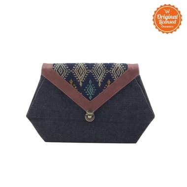 L.Blend Etnus Tenun Clutch wanita Pahikung Sumba Timur