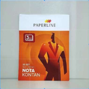 Nota Besar 3 Ply Paperline / Buku Bon 3 Rangkap Paperline / Buku nota 3 ply Paperline 160 x 210 mm
