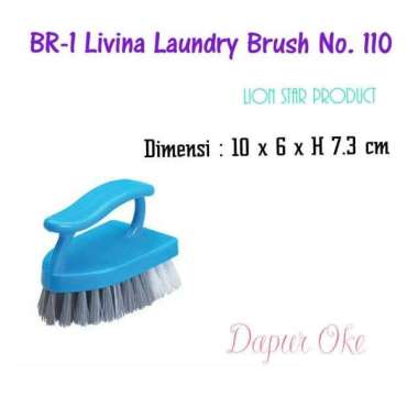 Lion Star Laundry Brush 110 (S) BR-1 - Sikat Lantai