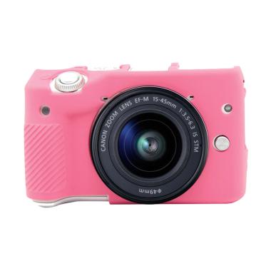 Godric Silicone Case for Canon EOS M3 - Pink Muda