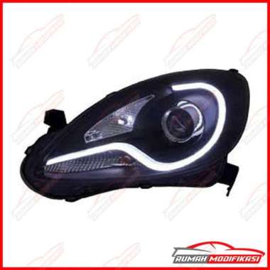 Head Lamp - Honda Mobilio 2013-2016 - Projector - Light Bar BLACK