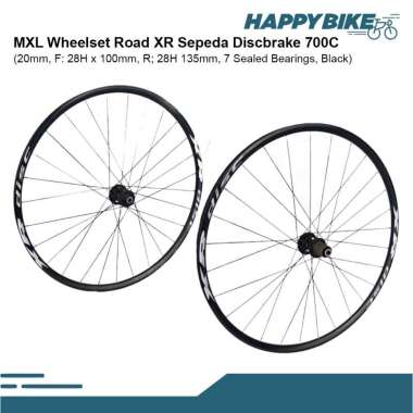 MXL Wheelset Sepeda Xr Disc 700C