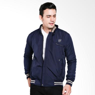 Bafash Polka Spring Jaket Pria - Navy