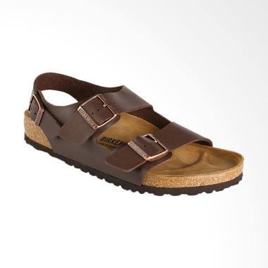 Birkenstock Milano Sandal Pria - Dark Brown