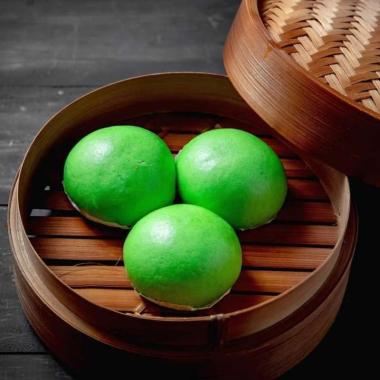 Frozen Dimsum Bakpao Pao Bapao Pandan isi 5pcs