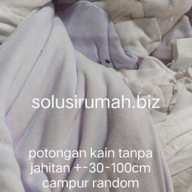 kain lap majun putih katun cotton perca 1 kg kiloan kilo timbangan 1kg