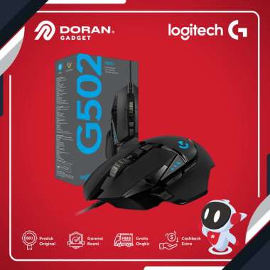 Mouse Gaming Logitech G502 Gaming Mouse Garansi Resmi TAM