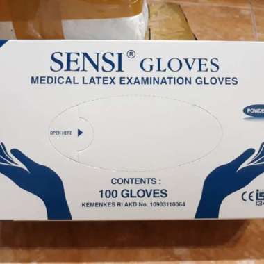 Sarung tangan LATEX Sensi Gloves