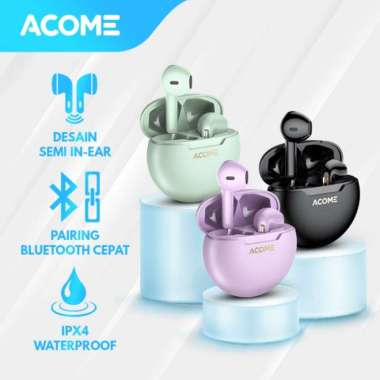 Promo Acome Headset Bluetooth 5.0 TWS 