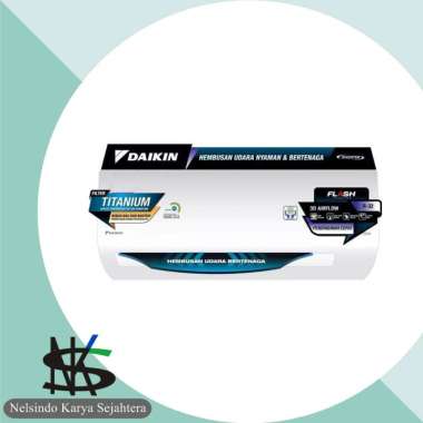 AC SPLIT DAIKIN 0.5PK FTKQ15UVM4 THAILAND FLASH INVERTER R32