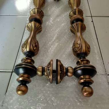 Handle Pintu Rumah Kuningan Yoyo AB Asli Kuningan