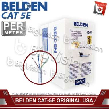 KABEL UTP LAN BELDEN CAT 5E PER METER
