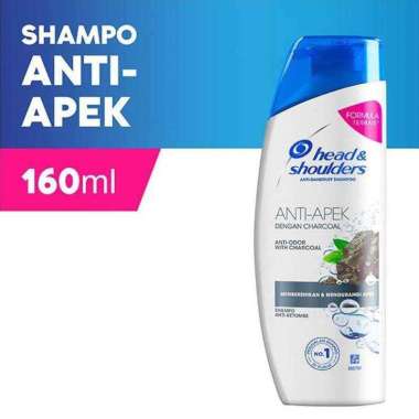 Promo Harga Head & Shoulders Shampoo Anti-Apek Dengan Charcoal 160 ml - Blibli