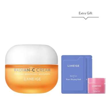 Laneige Radian-C Cream 30ml (OL21) - Cream Wajah Glowing - Cream Wajah Cerah Bersih Bebas Flek Hitam
