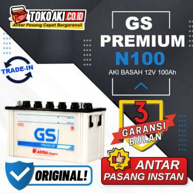 GS Premium N100 - 100Ah - Trade in