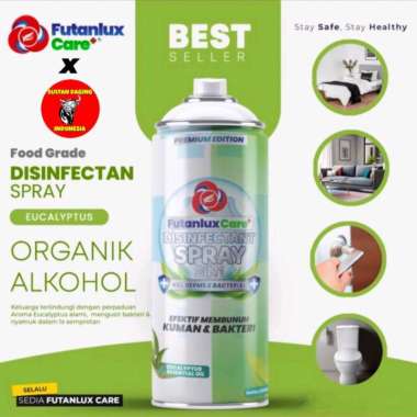 DISINFECTANT SPRAY FOOD GRADE FUTANLUX EUCALYPTUS 500 ML/ DISINFECTANT SPRAY FUTANLUX CARE/ FUTANLUX