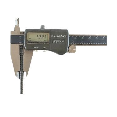 AS  Full Drat Baut Galvanis Long Thread Bolt Stut Bolt M5 X Perkakas Tangan [1 Meter]