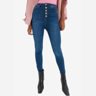 Promo Trendyol High Waist Skinny Jeans 