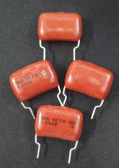 Capacitor Mylar Atau Kapasitor Milar 682H 1.5KHP 0.068uF 1500V