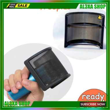 Filter Mikrofon Dua Lapis Warna Hitam Rekaman