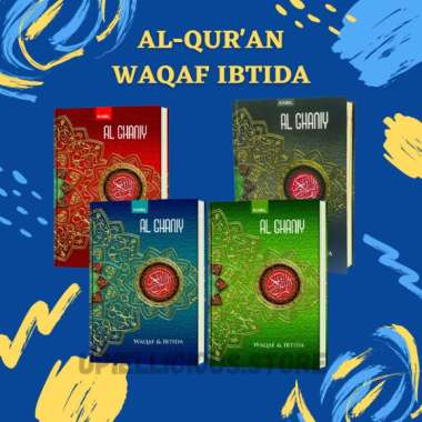 Al Quran Waqaf Ibtida Ukuran A5-alquran tanda Waqaf dan Ibtida diantara lafaz AlQuran Hitam