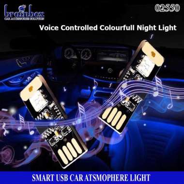 Lampu LED USB Music Lampu Disco USB Lampu Irama Musik Lampu Diskotik Lampu Mini