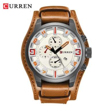 Jam Tangan Pria CURREN 8225 Analog Kulit