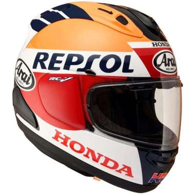 Helm Motor Full Face - Arai RX7X Repsol Honda Original XL White