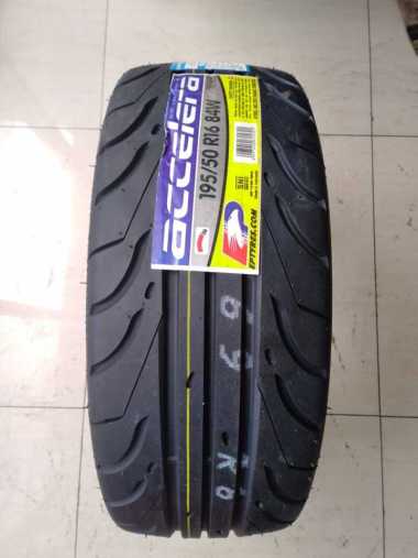 Ban Mobil Accelera Sport 651 TW200 Semi Slick, Drag ukuran 195/50 r16 DIKIRIM