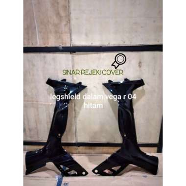 legshield dalam / tebeng dalam vega r 2004 hitam merk win