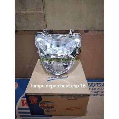 lampu depan reflektor beat new fi esp 2016 merk win
