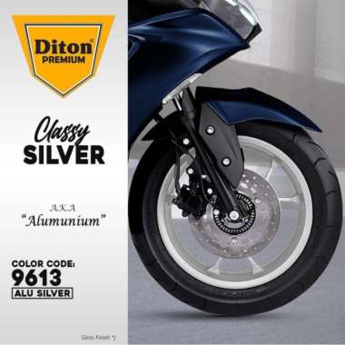 DITON PREMIUM Cat Semprot Velg Alu Silver 9613*