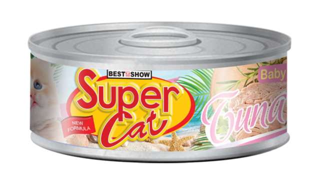 Supercat Baby Kitten Tuna 95gr