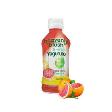 Heavenly Blush YOGURUTO Yogurt Grapefruit 200ml Minuman Yoghurt Drink Bottle