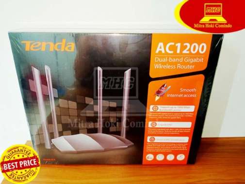 Wireless Router Tenda AC8 AC1200 Dual-band Gigabit Murah