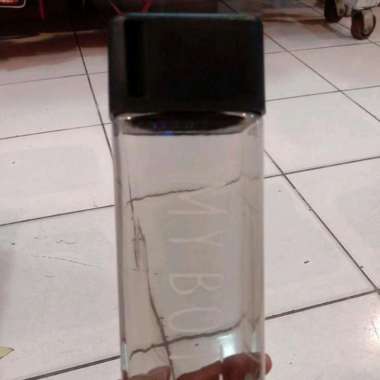 Botol Minum My Bottle Model Kotak/Segi 500Ml Hitam