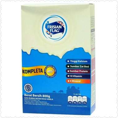Promo Harga Frisian Flag Susu Bubuk Kompleta Vanila 800 gr - Blibli
