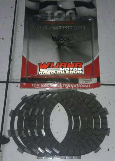 Kampas kopling Scorpio TDR racing Black