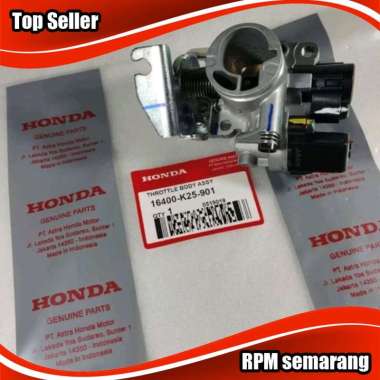 Throttle body assy Karburator injeksi Honda Beat Fi - Scoopy Fi 2012-2014 non Esp Original - Mph0024