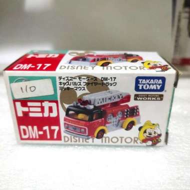 Tomica Disney motors DM 17 kaspals fire truck