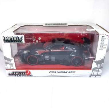 diecast miniatur mobil Nissan 350z 2003 1:24 jada sport balap