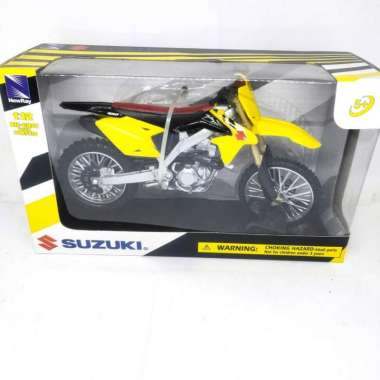 harga Diecast miniatur motor trail Suzuki rm z450 1:12 motocross offroad Blibli.com